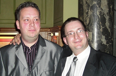 Patrick Chandler (links) und Lars Karamatic