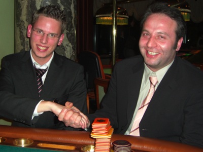 Alexander von Szczutowski (li.) und Fahrettin Kurban