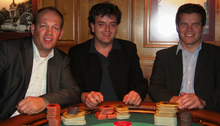 Qerkin Sadicu, Frank Bischoff und Michael Murra (v.l.n.r.)