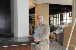 ISA-GUIDE Chefredakteur Reinhold Schmitt besichtigt die Baustelle